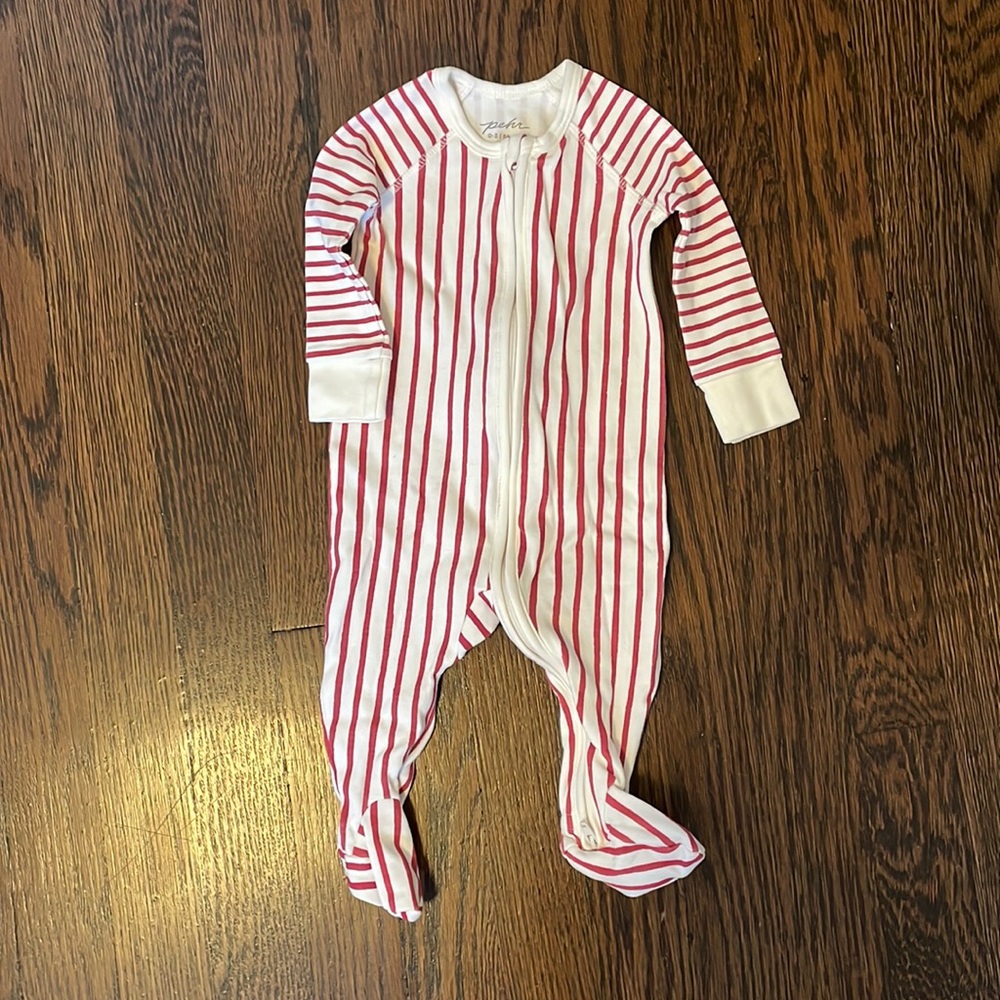 NWOT Pehr Organic Cotton Footed Pajamas